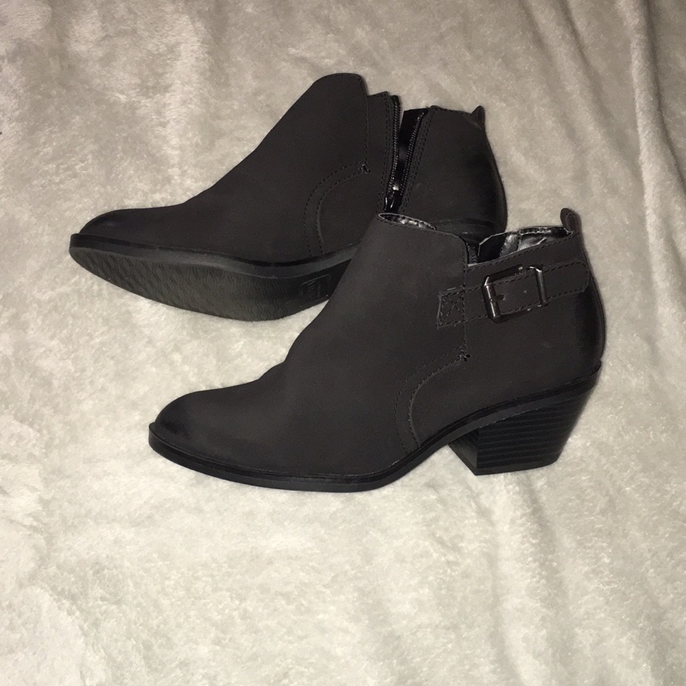 Black booties